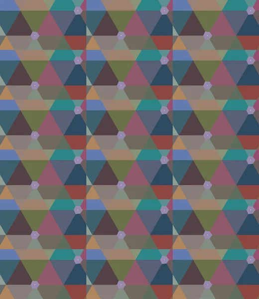 Abstrakte Nahtlose Geometrische Muster Illustration Hintergrund — Stockvektor