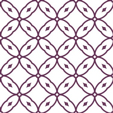 Geometrik şekilli kusursuz desen vektör çizimi