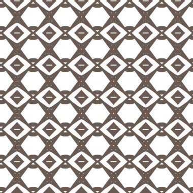 Geometrik şekilli kusursuz desen vektör çizimi