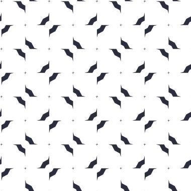 Geometrik şekilli kusursuz desen vektör çizimi