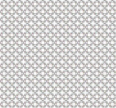 Tekrarlanan geometrik şekilli kusursuz desen, vektör illüstrasyonuName
