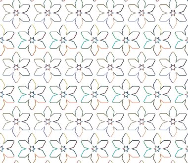 Kusursuz şablon, soyut duvar kağıdı, vektör illüstrasyonu 