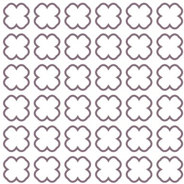 Geometrik şekilli kusursuz desen vektör çizimi