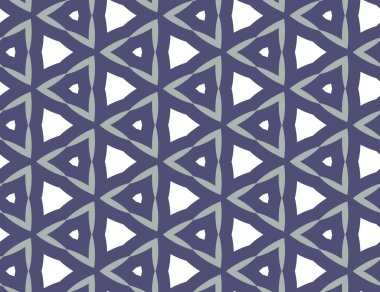 Soyut geometrik şekilli kusursuz desen