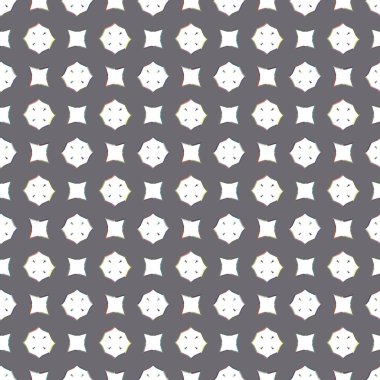 Tekrarlanan geometrik şekilli kusursuz desen, vektör illüstrasyonuName