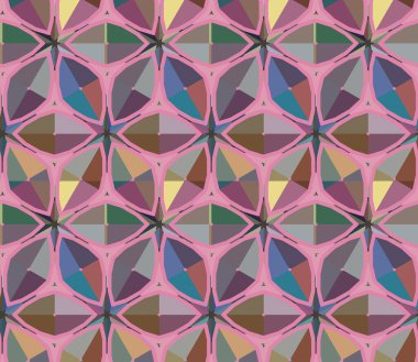 Geometrik tarzda soyut arkaplan dokusu. Kusursuz tasarım.