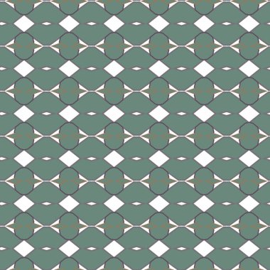 Tekrarlanan geometrik şekilli kusursuz desen, vektör illüstrasyonuName