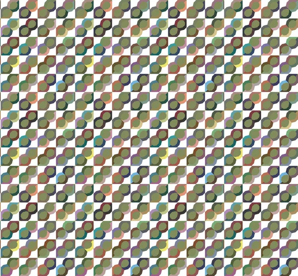 Abstrakte Nahtlose Geometrische Muster Illustration Hintergrund — Stockvektor