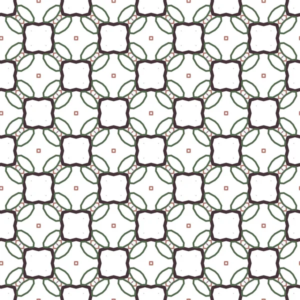 Nahtlose Muster Mit Abstrakten Geometrischen Formen — Stockvektor