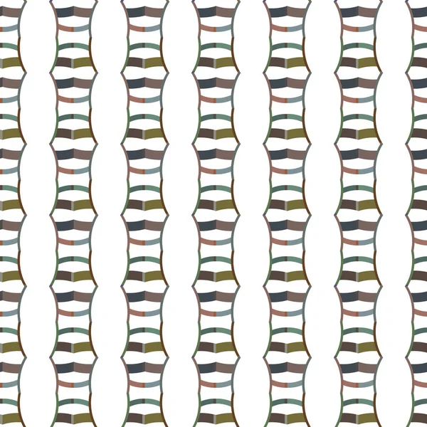 farklı geometrik şekillere sahip soyut, pürüzsüz desensiz vektör çizimi