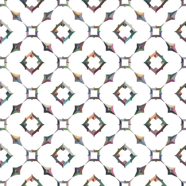 Tekrarlanan geometrik şekilli kusursuz desen, vektör illüstrasyonuName