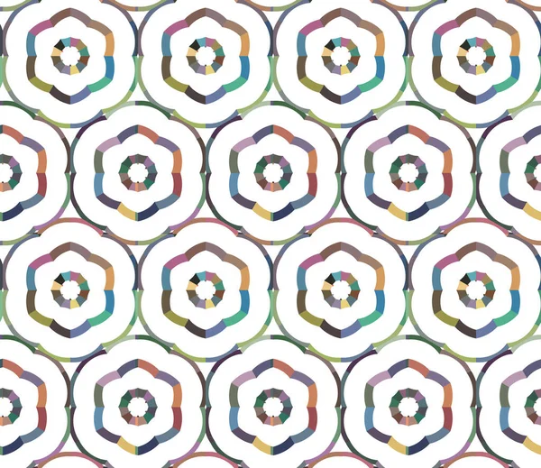 Tekrarlanan geometrik şekilli kusursuz desen, vektör illüstrasyonuName