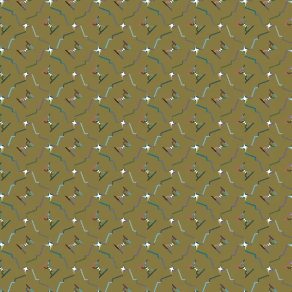 Soyut geometrik şekilli kusursuz desen