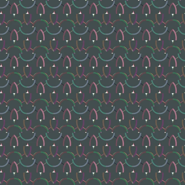 Tekrarlanan geometrik şekilli kusursuz desen, vektör illüstrasyonuName