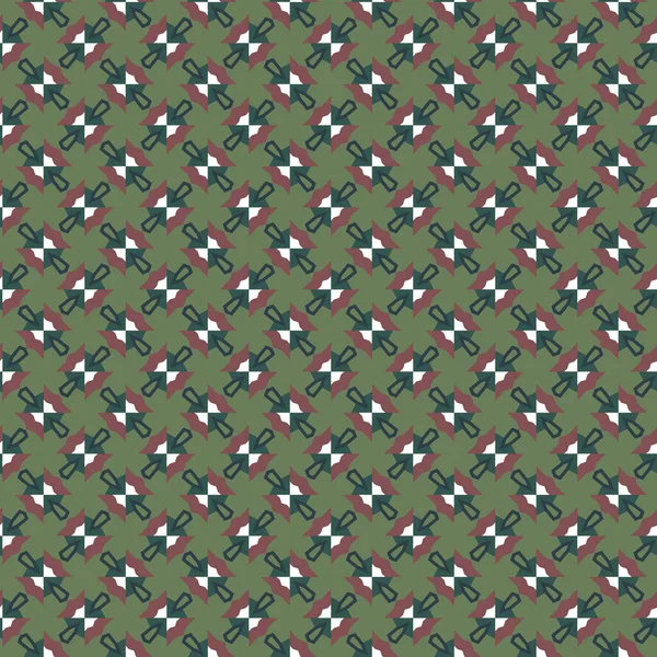 Geometrik şekilli kusursuz desen vektör çizimi