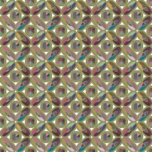 Geometrik şekilli kusursuz desen vektör çizimi