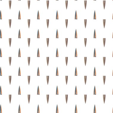 Geometrik şekilli kusursuz desen vektör çizimi