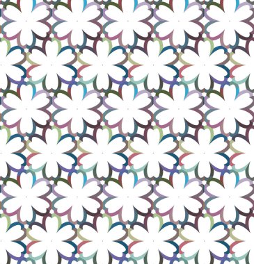 soyut dikişsiz geometrik desen resimleme arkaplanı 