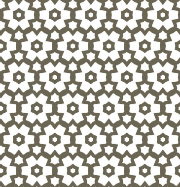 Geometrik şekilli kusursuz desen vektör çizimi