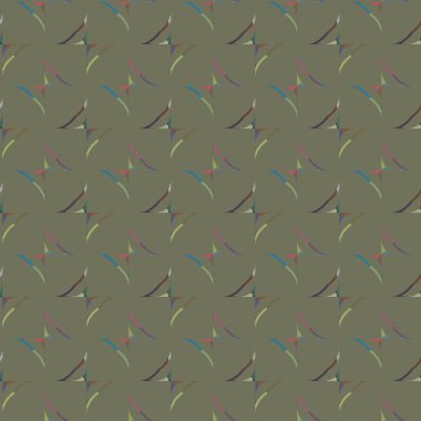 Soyut geometrik şekilli kusursuz desen