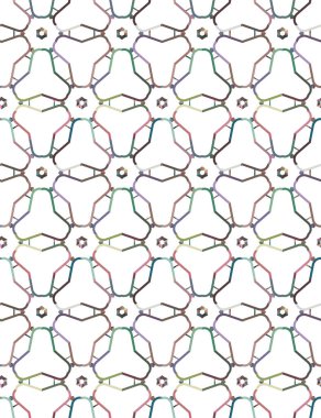 soyut dikişsiz geometrik desen resimleme arkaplanı 