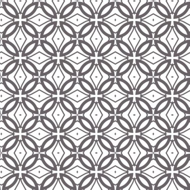 Geometrik şekilli kusursuz desen vektör çizimi