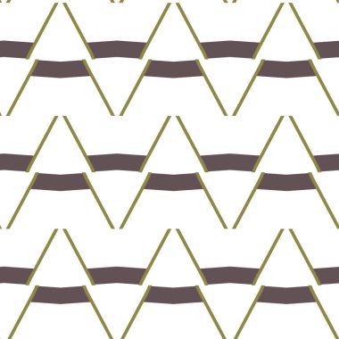 Tekrarlanan geometrik şekilli kusursuz desen, vektör illüstrasyonuName