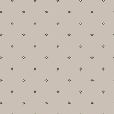 farklı geometrik şekillere sahip soyut, pürüzsüz desensiz vektör çizimi