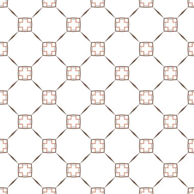 Tekrarlanan geometrik şekilli kusursuz desen, vektör illüstrasyonuName