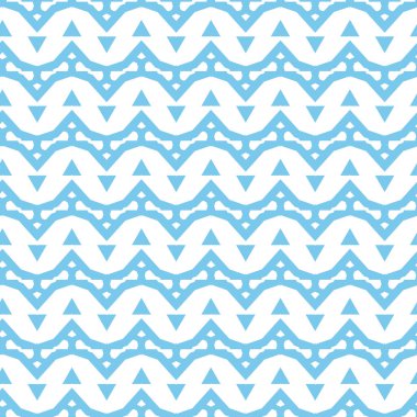 Tekrarlanan geometrik şekilli kusursuz desen, vektör illüstrasyonuName