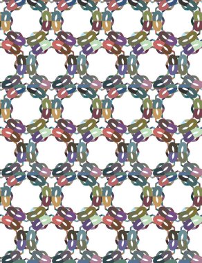 Kusursuz şablon, soyut duvar kağıdı, vektör illüstrasyonu 