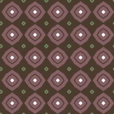 Geometrik şekilli kusursuz desen vektör çizimi