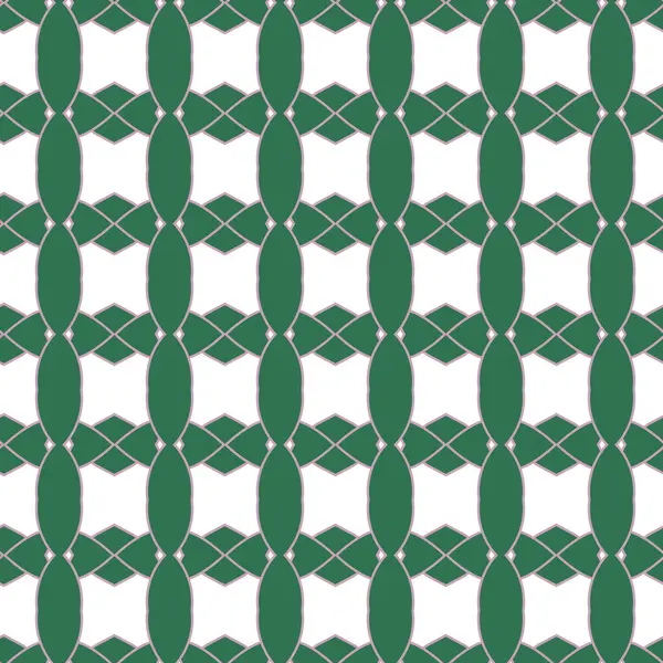 Patrón Ornamental Geométrico Sin Costuras Fondo Abstracto — Vector de stock