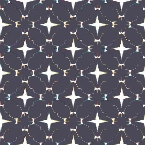 Geometrik şekilli kusursuz desen vektör çizimi