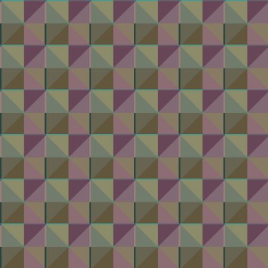 Geometrik şekilli kusursuz desen vektör çizimi