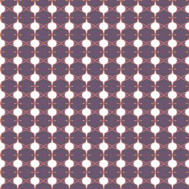 Geometrik şekilli kusursuz desen vektör çizimi