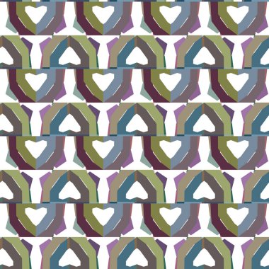 soyut dikişsiz geometrik desen resimleme arkaplanı 