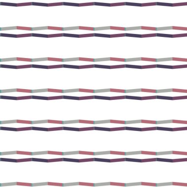 Tekrarlanan geometrik şekilli kusursuz desen, vektör illüstrasyonuName