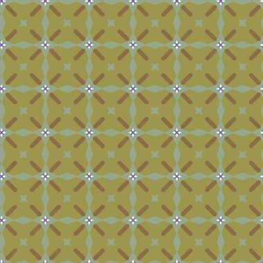 Geometrik şekilli kusursuz desen vektör çizimi