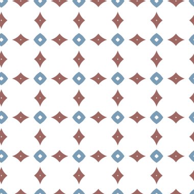 farklı geometrik şekillere sahip soyut, pürüzsüz desensiz vektör çizimi