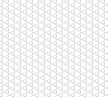 Tekrarlanan geometrik şekilli kusursuz desen, vektör illüstrasyonuName