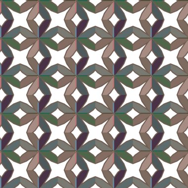 soyut dikişsiz geometrik desen resimleme arkaplanı