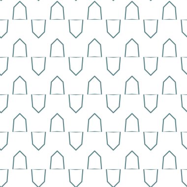 Soyut geometrik şekilli kusursuz desen