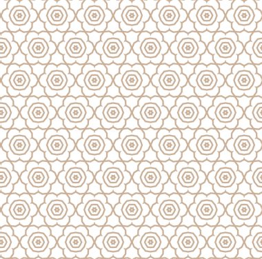 Soyut geometrik şekilli kusursuz desen