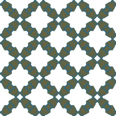 Geometrik şekilli kusursuz desen vektör çizimi
