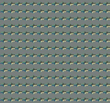 Tekrarlanan geometrik şekilli kusursuz desen, vektör illüstrasyonuName