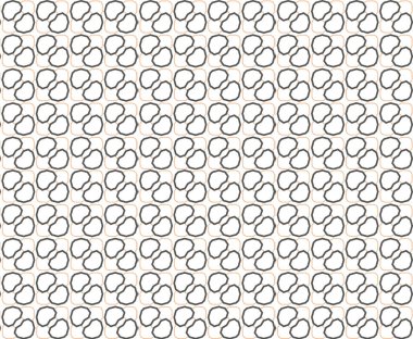 Geometrik şekilli kusursuz desen vektör çizimi