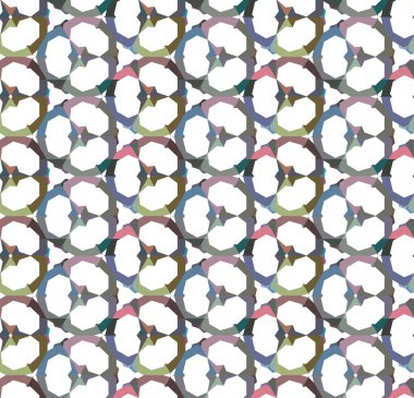 soyut dikişsiz geometrik desen resimleme arkaplanı