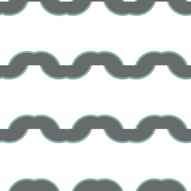 Geometrik şekilli kusursuz desen vektör çizimi