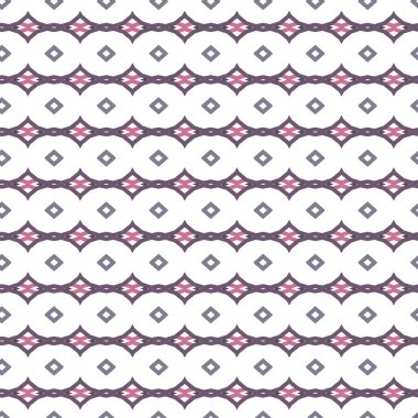 Geometrik şekilli kusursuz desen vektör çizimi